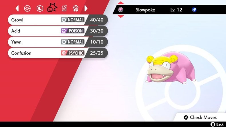 pokemon sword shield galarian slowpoke moves