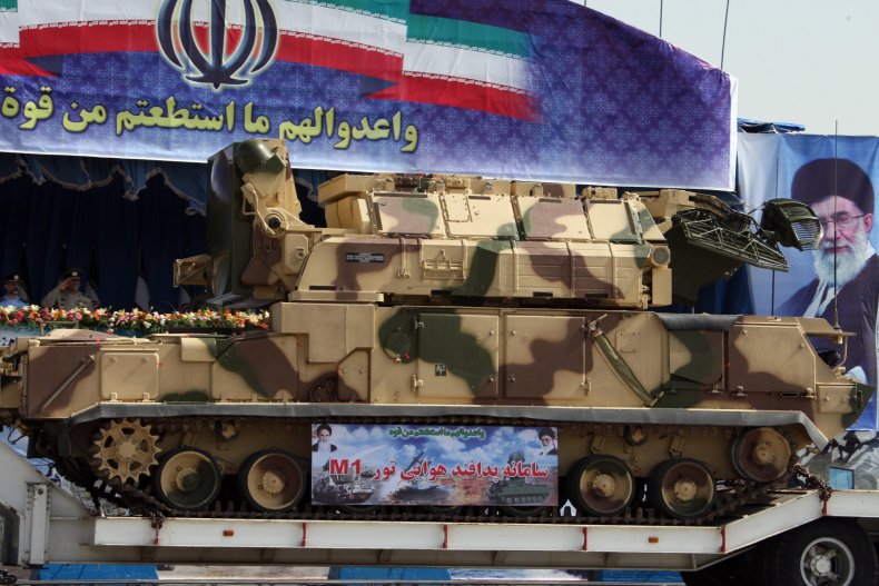 iran, anti, air, missile, tor, system