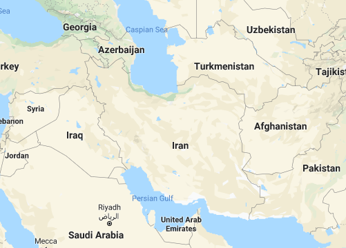 World Map Of Iran   Iran Map 