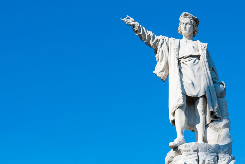 Columbus statue