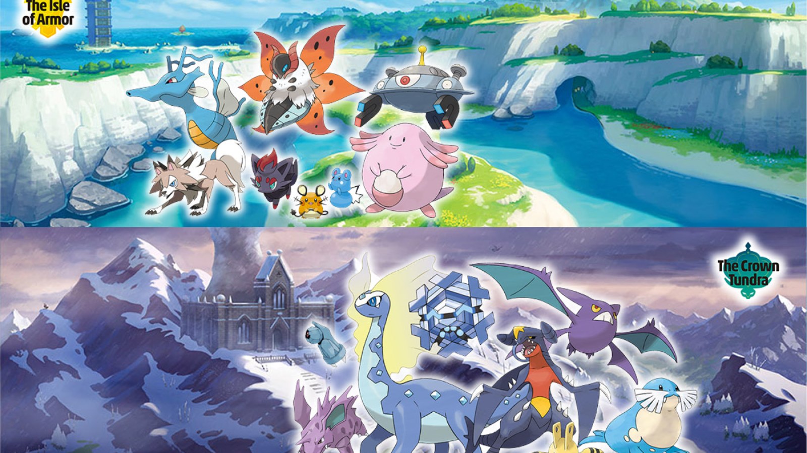 Pokemon Sword And Shield: Isle of Armor Vs Crown Tundra - Which
