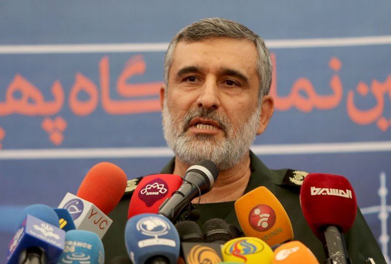 General Amir Ali Hajizadeh,Revolutionary Guard's aerospace division,tehran,