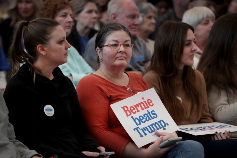 bernie sanders debate trump supporters
