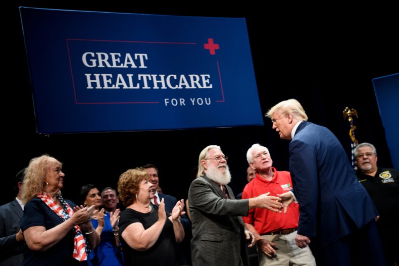 trump falsely claims saved pre-existing conditions healthcare