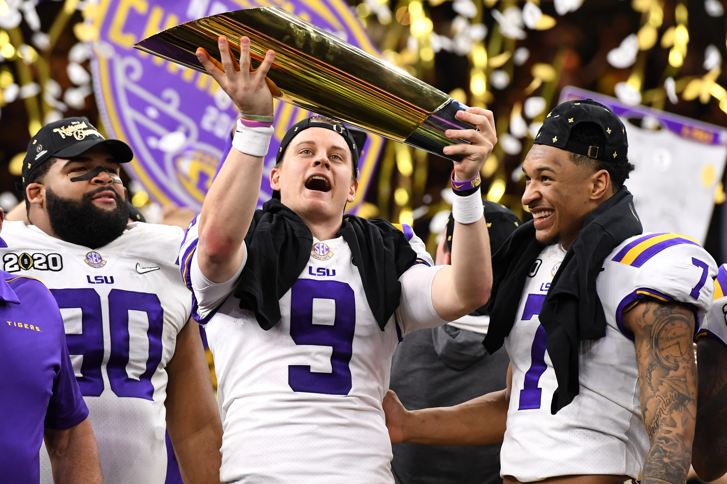 LSU, Joe Burrow beat Clemson to win the College Football Playoff