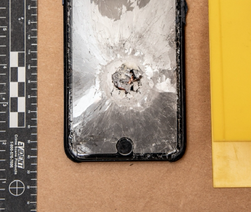 Damaged iPhone of Pensacola shooter