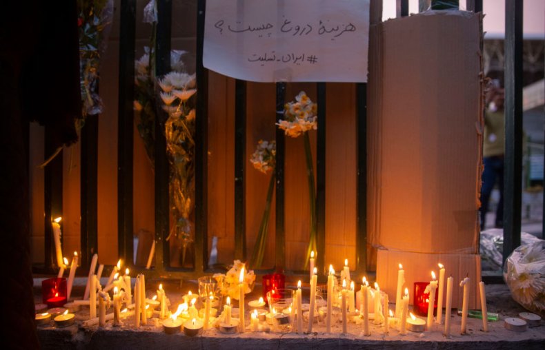 Iran vigil