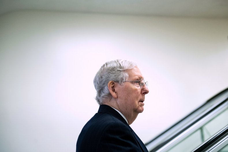 Mitch McConnell Senate impeachment trial
