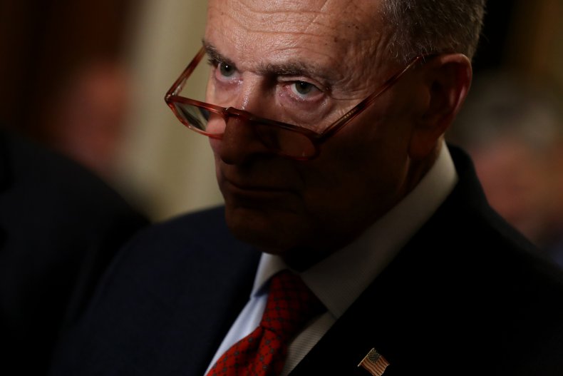 Chuck Schumer Senate impeachment trial