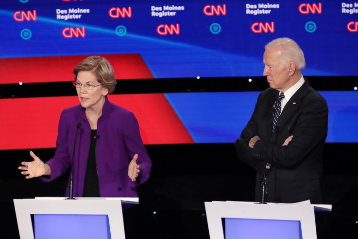 Democratic Debate Elizabeth Warren Joe Biden Democratic Debate Elizabeth Warren Joe Biden