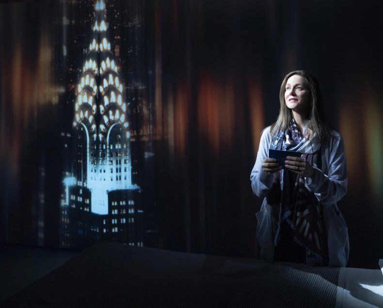 Laura Linney as Lucy Barton on Broadway