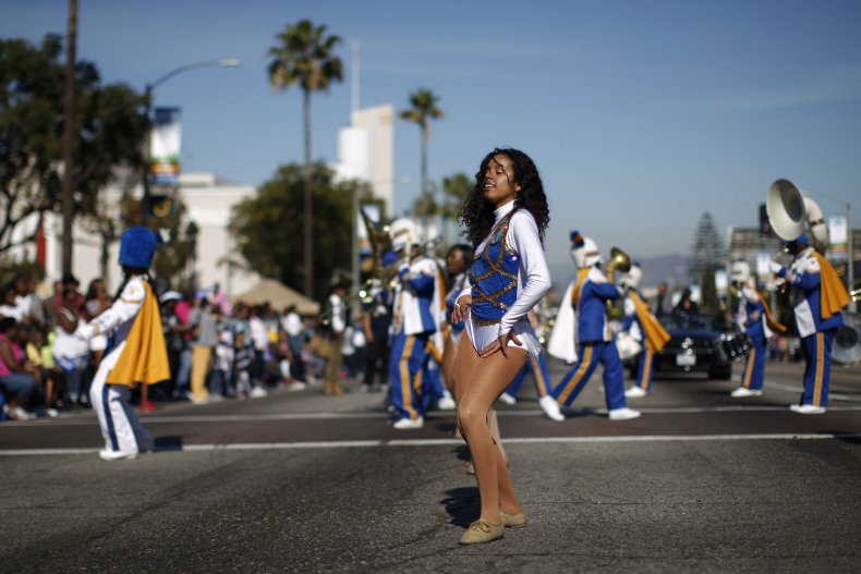 MLK Day Draws Cheerleaders, Bikers and Politicians