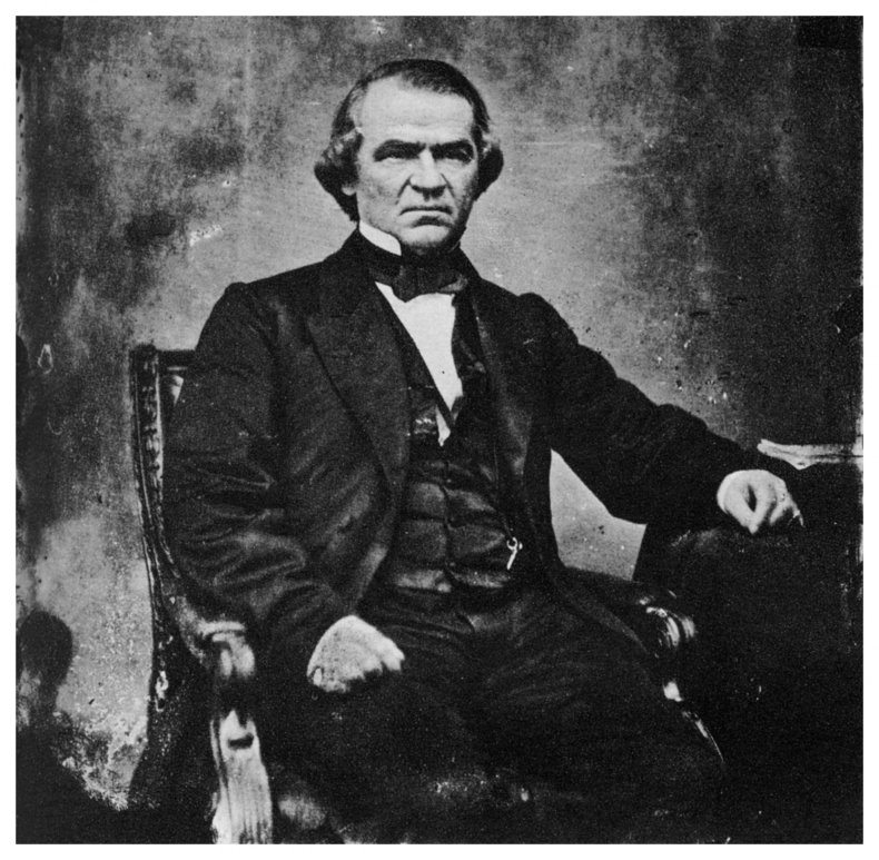 Andrew Johnson, 17th President of the United States, 1860s (1955).