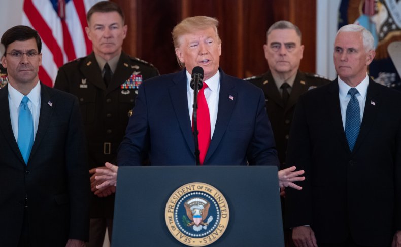 Trump AP Iran January 8 2020
