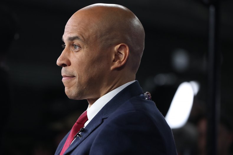 Cory Booker in Atlanta