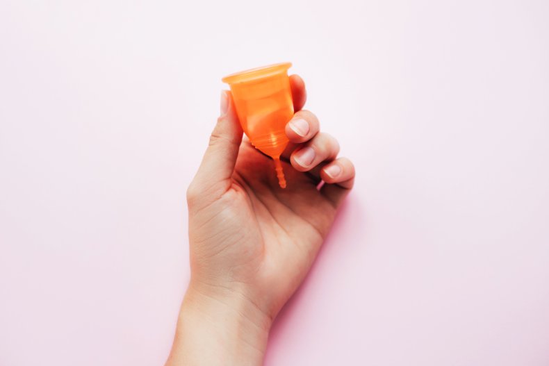 menstrual cup, menstruation, periods, stock, getty