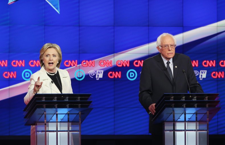 Sanders Clinton