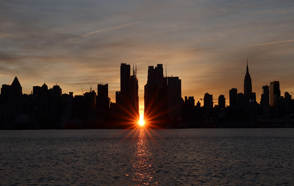 Manhattanhenge | haberdashery