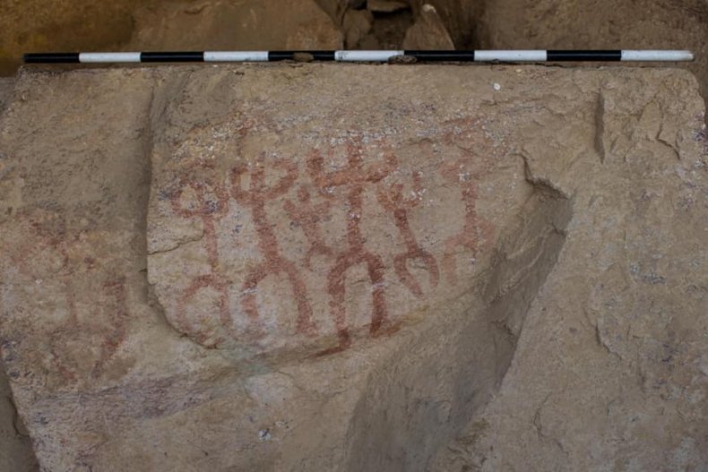 Sinai Cave Painting People
