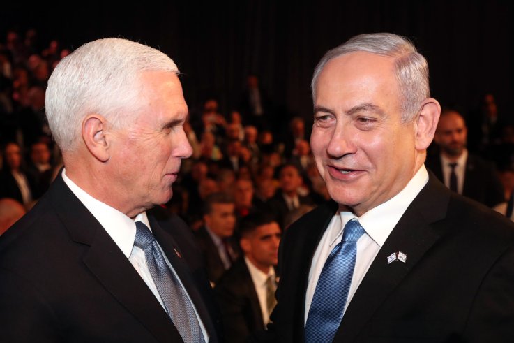 Pence Bibi Fifth World Holocaust Forum Pence Bibi Fifth World Holocaust Forum