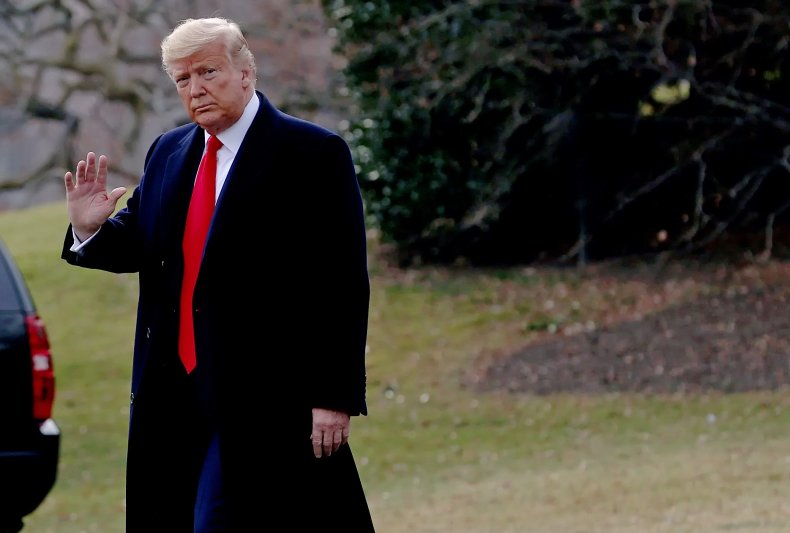 President Trump Departs The White House For Florida