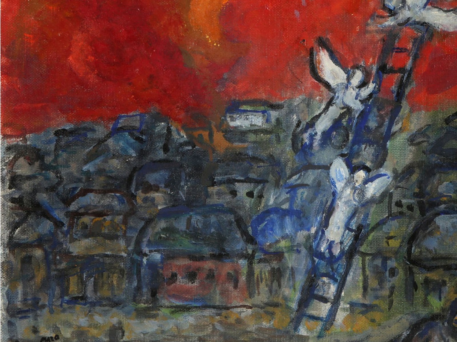 Stolen Marc Chagall Painting Goes On Auction After Disappearing For 24 Years Stolen Marc Chagall Painting Goes On Auction After Disappearing For 24 Years