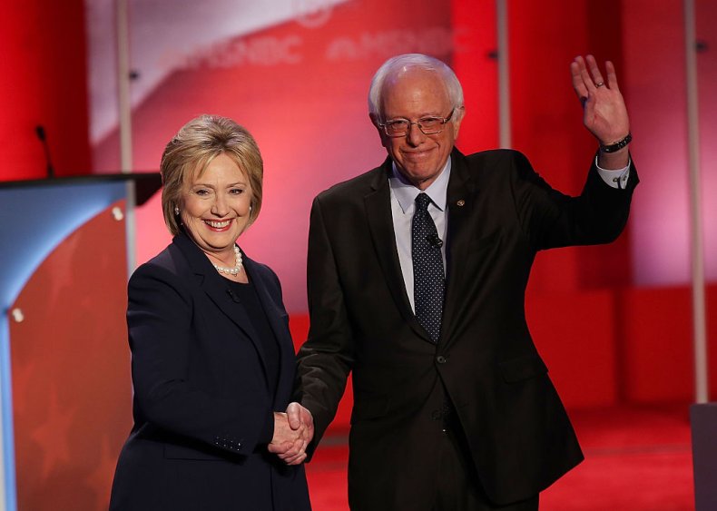Clinton and Sanders