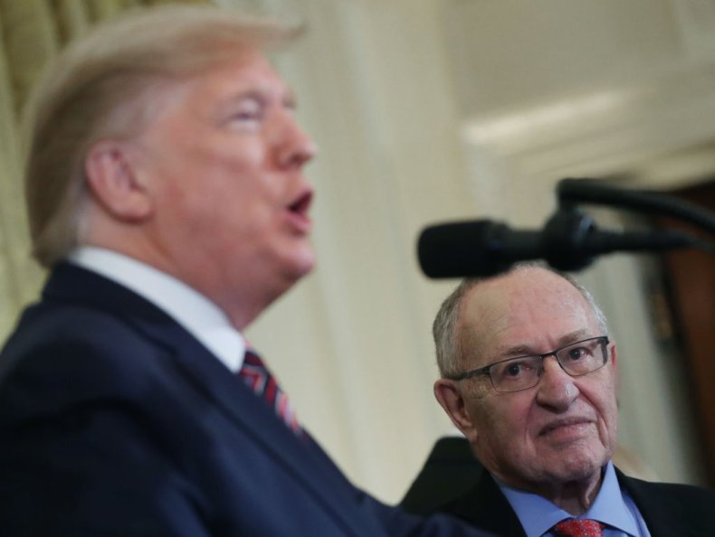 Trump and Dershowitz