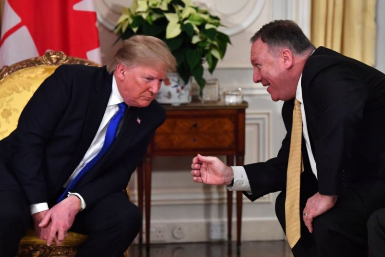 Donald Trump and Mike Pompeo Donald Trump and Mike Pompeo