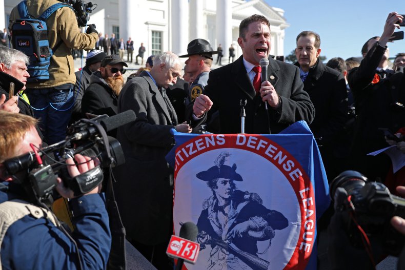 Gun Rights Advocates From Across U.S. Rally In Virginia's Capital Against Gun Control Legislation
