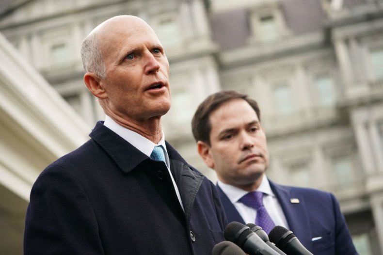 Sens. Rick Scott and Marco Rubio