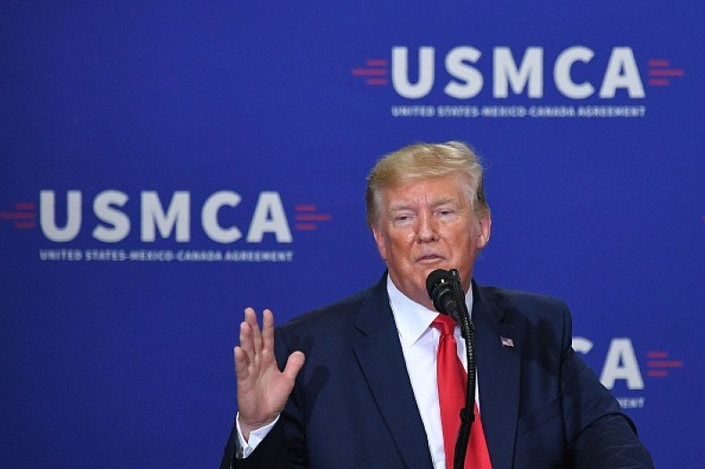 donald trump USMCA