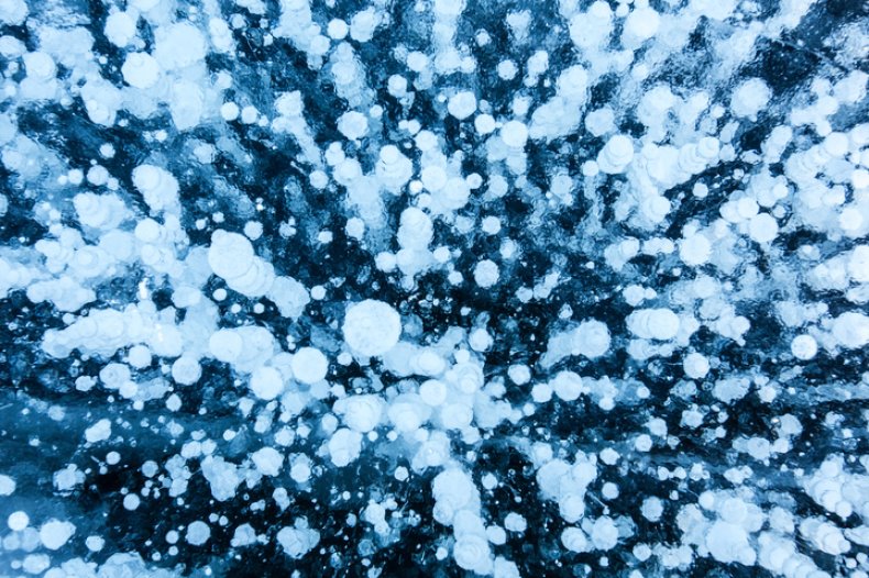 methane bubbles