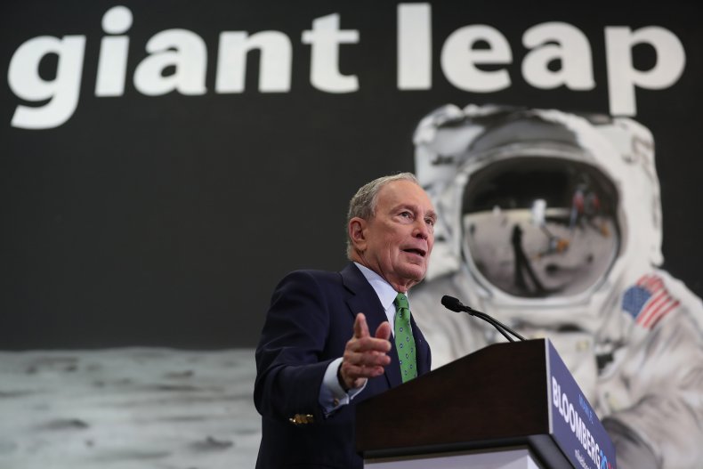 Mike Bloomberg Campaigns In Miami, Florida