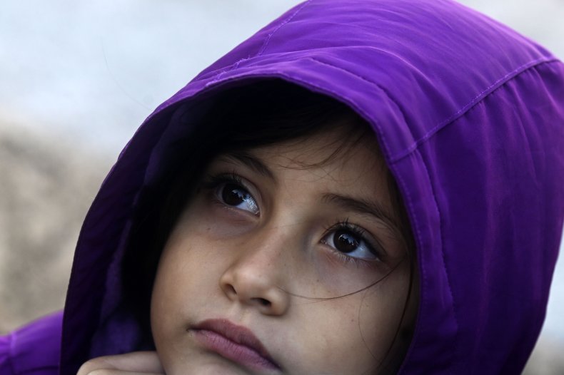 Refugee child 