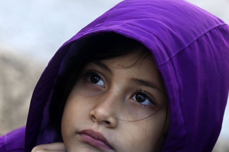 Refugee child