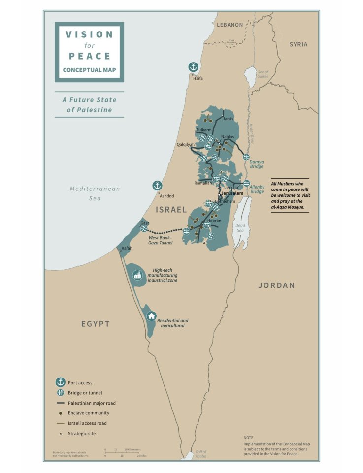 israel, palestina, mideast, paz, plano, mapa, trunfo