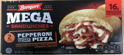Mega Sandwiches Pepperoni Pizza Mega Sandwiches Pepperoni Pizza
