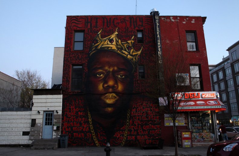 Biggie Mural in Brooklyn Biggie Mural in Brooklyn