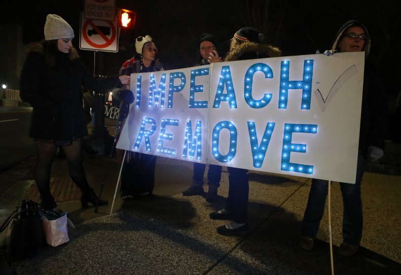 Anti-Trump protestors