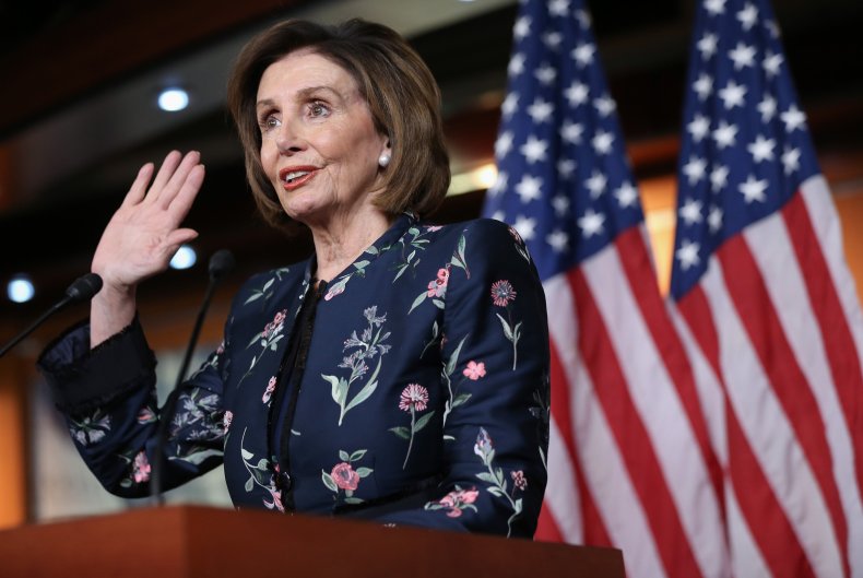 Speaker of the House Nancy Pelosi