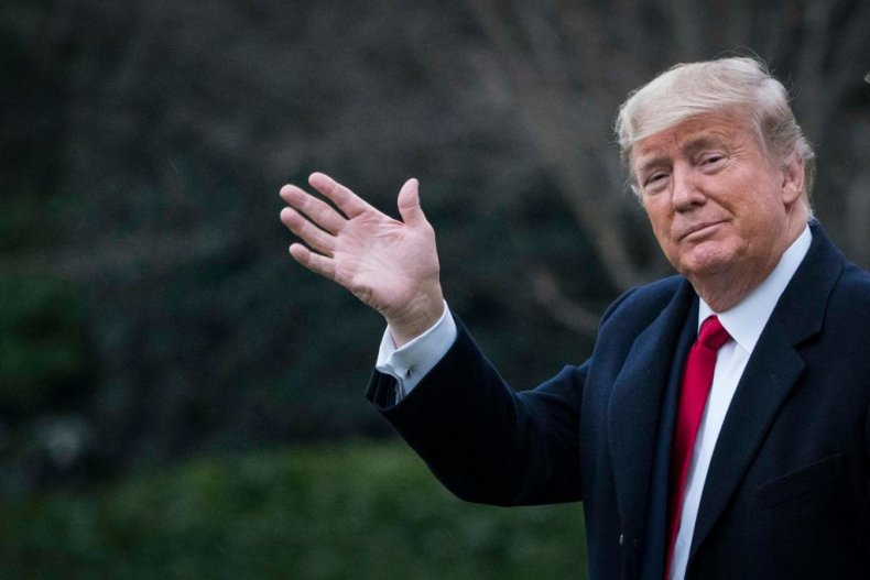 Donald Trump waves Donald Trump waves