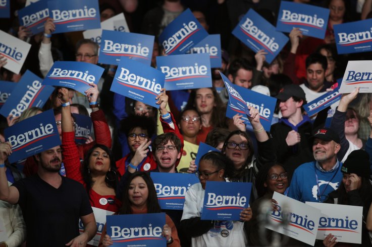 Bernie Sanders supporters Bernie Sanders supporters