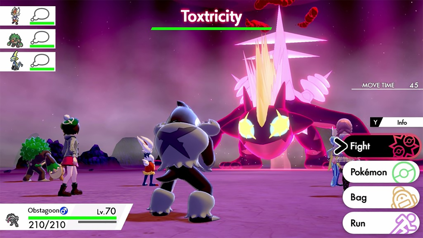 Toxtricity (Low Key Form)  Pokémon Sword e Pokémon Shield