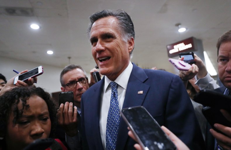 Mitt Romney votes to convict Trump impeachment