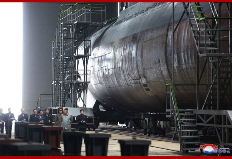 north, korea, new, submarine, kim