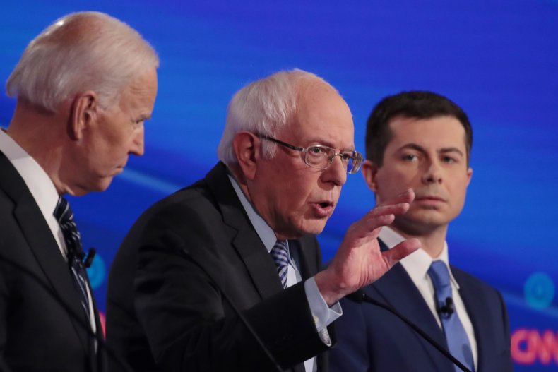 Sanders, Buttigieg