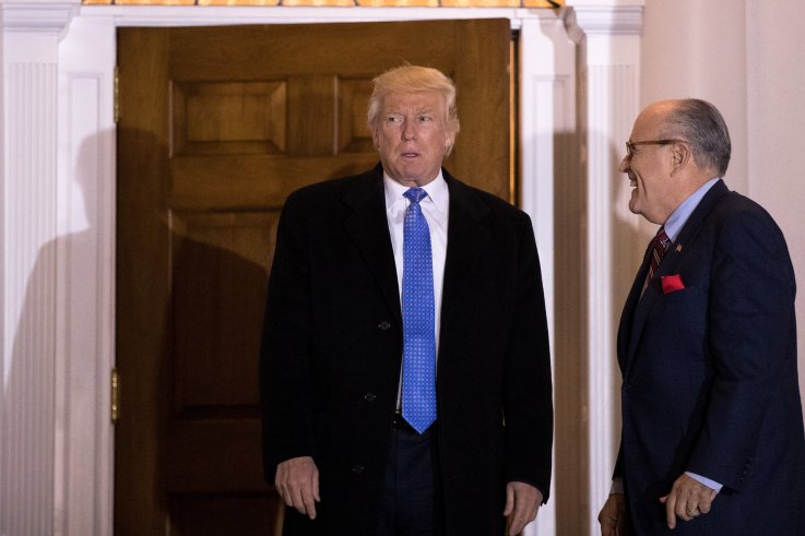 Trump and Giuliani Trump and Giuliani