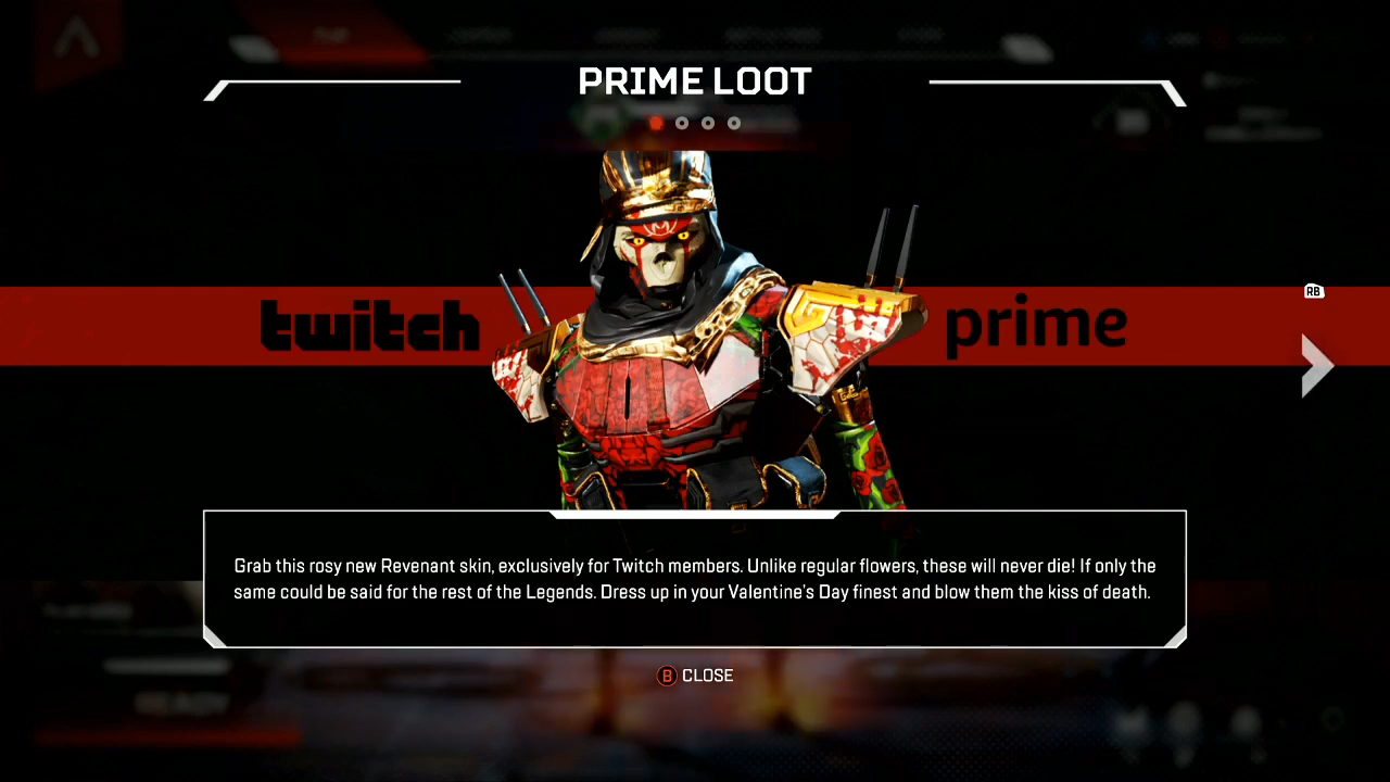 APEX LEGENDS] Prime loot for Twitch prime members!, Video Gaming
