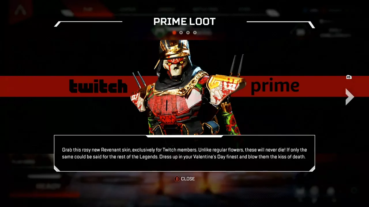 [APEX LEGENDS] Prime loot for Twitch prime members!, Video